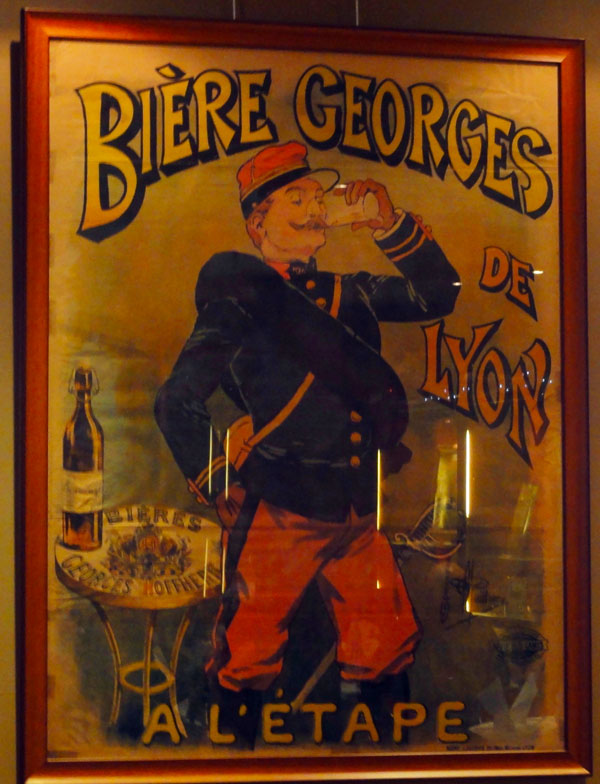 Affiche bière Georges