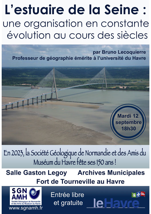 Conférence Bruno Lecoquierre Le Havre 12 septembre 2023